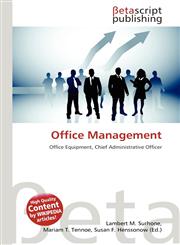 Office Management,3639927745,9783639927740