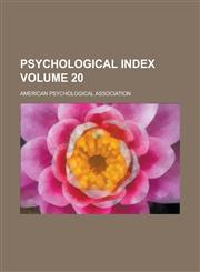Psychological Index Volume 20,1236868706,9781236868701