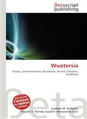 Wuotersia,6134851582,9786134851589