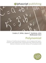 Polynomial,6130078862,9786130078867
