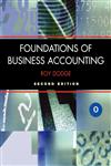 Foundations of Business Accounting,1861521537,9781861521538