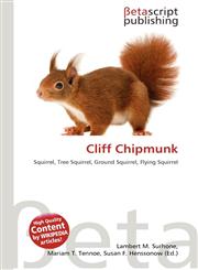 Cliff Chipmunk,6135317377,9786135317374