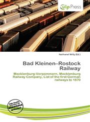 Bad Kleinen-Rostock Railway,6135890840,9786135890846