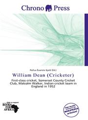 William Dean (Cricketer),6201733906,9786201733909