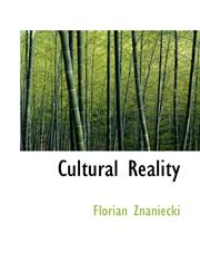 Cultural Reality,1116369192,9781116369199