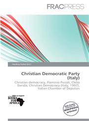 Christian Democratic Party (Italy),6138250761,9786138250760