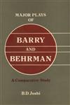Major Plays of Barry and Behrman A Comparative Study 1st Published,8171320155,9788171320158