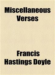 Miscellaneous Verses,1154788040,9781154788044