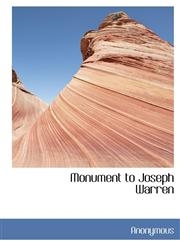 Monument to Joseph Warren,1115343408,9781115343404