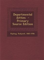 Departmental ditties  - Primary Source Edition,1293353337,9781293353332