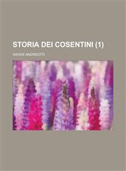 Storia Dei Cosentini (1),1154726703,9781154726701
