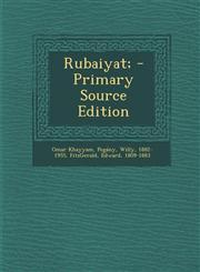 Rubaiyat; - Primary Source Edition,1293550302,9781293550304