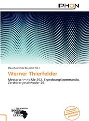 Werner Thierfelder,6139277949,9786139277940