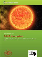 1040 Klumpkea,6139047862,9786139047864