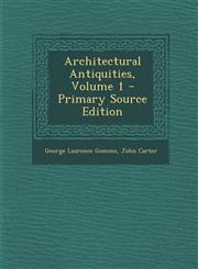 Architectural Antiquities, Volume 1 - Primary Source Edition,1287468756,9781287468752