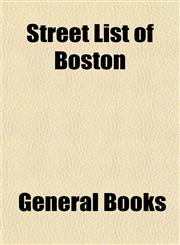 Street List of Boston,115316793X,9781153167932