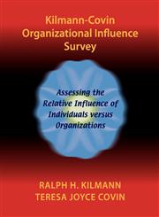 Kilmann-Covin Organizational Influence Survey,0983274274,9780983274278
