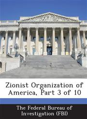 Zionist Organization of America, Part 3 of 10,1288543298,9781288543298