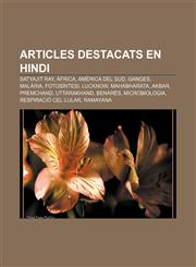 Articles destacats en hindi Satyajit Ray, Àfrica, Amèrica del Sud, Ganges, Malària, Fotosíntesi, Lucknow, Mahabharata, Akbar, Premchand,1232747009,9781232747000