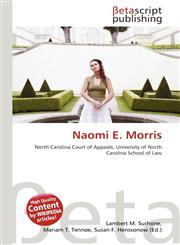Naomi E. Morris,6134846120,9786134846127