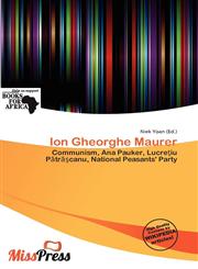 Ion Gheorghe Maurer,6138077164,9786138077169
