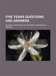 Five Years Questions and Answers , , , , , 2, , ,,1234102129,9781234102128