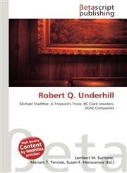 Robert Q. Underhill,6134858625,9786134858625