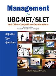 Management for Ugc-Net/Slet and other Competitive Examinations,8126918209,9788126918201