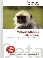 Victoriapithecus Macinnesi,6133672730,9786133672734