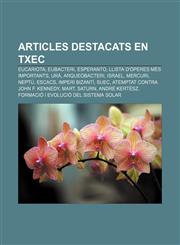 Articles destacats en txec Eucariota, Eubacteri, Esperanto, Llista d'òperes més importants, Urà, Arqueobacteri, Israel, Mercuri, Neptú, Escacs,1233316184,9781233316182