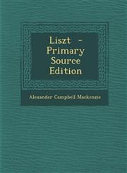Liszt  - Primary Source Edition,1293237558,9781293237557