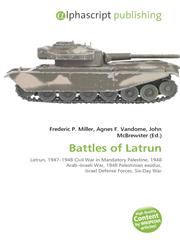 Battles of Latrun,6130040172,9786130040178