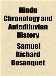Hindu Chronology and Antediluvian History,115448016X,9781154480160