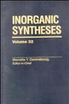 Inorganic Syntheses, Vol. 32 1st Edition,0471249211,9780471249214
