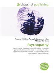 Psychopathy,6130033966,9786130033965