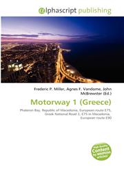 Motorway 1 (Greece),6134345628,9786134345620