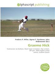 Graeme Hick,6134293385,9786134293389