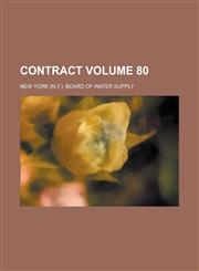 Contract Volume 80,1236748530,9781236748539