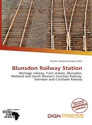 Blunsdon Railway Station,6136622165,9786136622163
