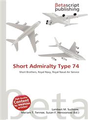 Short Admiralty Type 74,6134800589,9786134800587