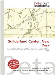 Guilderland Center, New York,6136310511,9786136310510