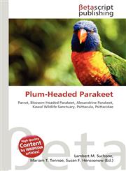 Plum-Headed Parakeet,6133191252,9786133191259