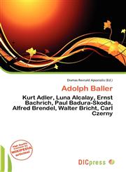 Adolph Baller,6135692682,9786135692686
