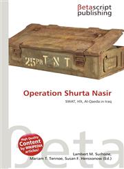 Operation Shurta Nasir,6135413759,9786135413755