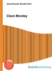 Clean Monday,5510954736,9785510954739