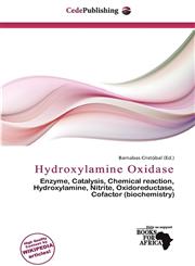 Hydroxylamine Oxidase,6139990971,9786139990979