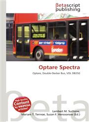 Optare Spectra,6135465724,9786135465723
