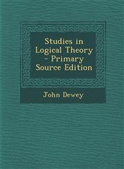 Studies in Logical Theory - Primary Source Edition,1295010674,9781295010677