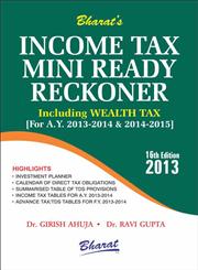 Income Tax Mini Ready Reckoner 16th Edition,8177339397,9788177339390
