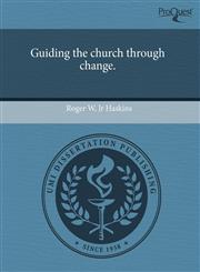 Guiding the church through change.,1243698152,9781243698155